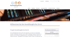 Desktop Screenshot of kunstklangkirche.org